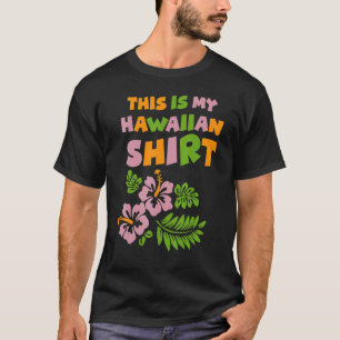 Camiseta Meu Natal Tropical de Flor Havaiano em julho G