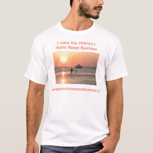 Camiseta Meu negócio baseado Home PERFEITO