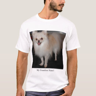 Camiseta Meu neto de Pomeranian