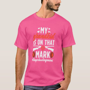 Camiseta Meu neto está naquela filmagem de tiro ao alvo Mar