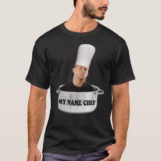 Camiseta Meu Nome Chef (Meu Nome Jeff)