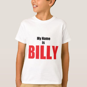 Camiseta Meu nome é Billy
