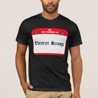 Camiseta Meu nome é Ebenezer Scrooge