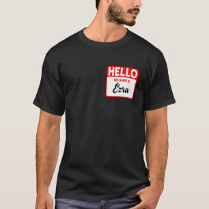 Camiseta Meu Nome É Ezra Nome de etiqueta 4