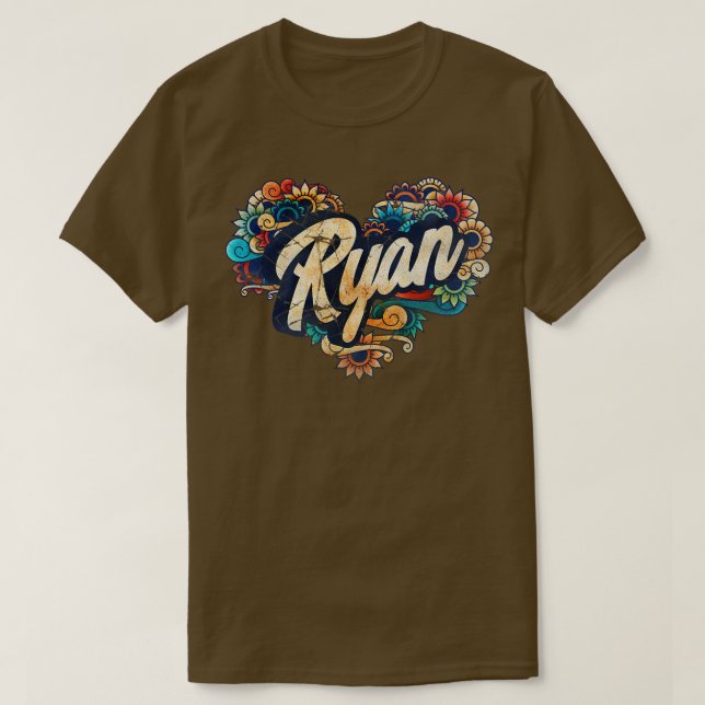 Camiseta Meu nome é Ryan (Frente do Design)