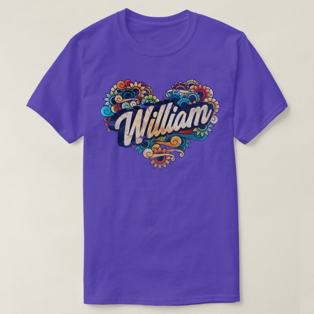 Camiseta Meu nome é william (Frente do Design)