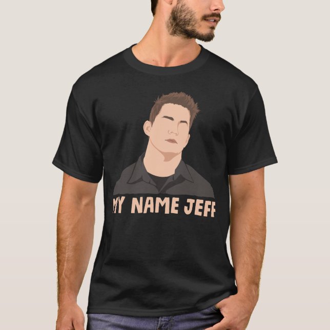Camiseta Meu Nome Jeff (Frente)