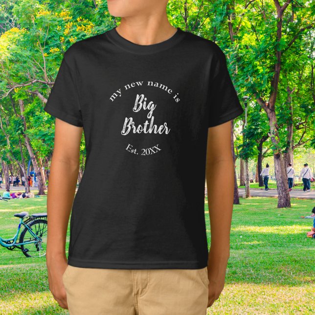 Camiseta Meu novo nome é Big Brother New Big Brother Est (Criador carregado)