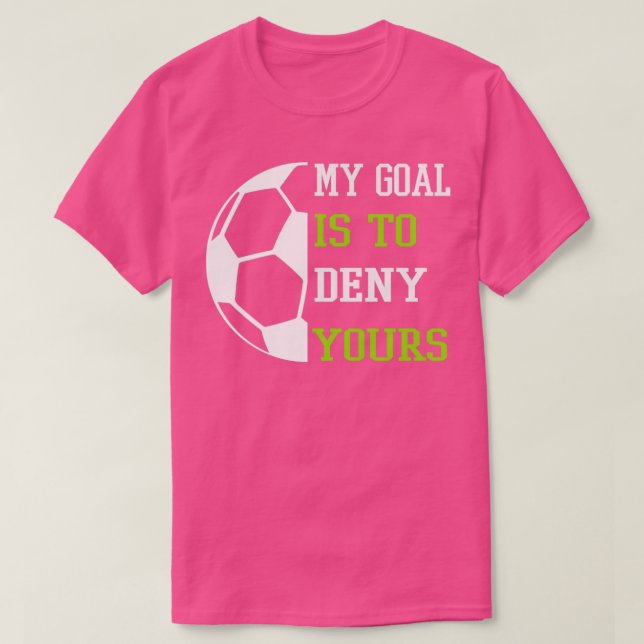 Camiseta Meu Objetivo É Negar Meu Futebol (Frente do Design)
