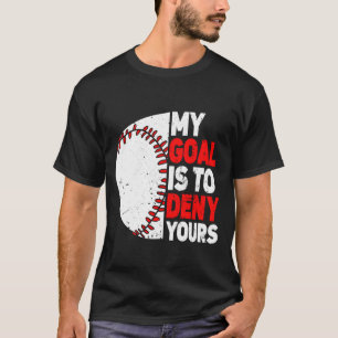 Camiseta Meu Objetivo é Negar o Seu Esportes de Taco e Bola