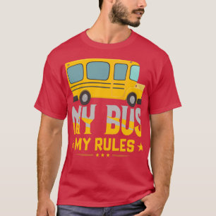 Camiseta Meu Ônibus Meu Regimento Driver de Ônibus Amarelo