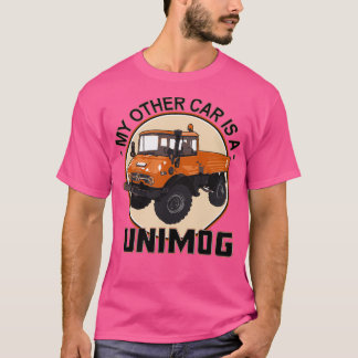Camiseta Meu outro carro é um Unimog Orange