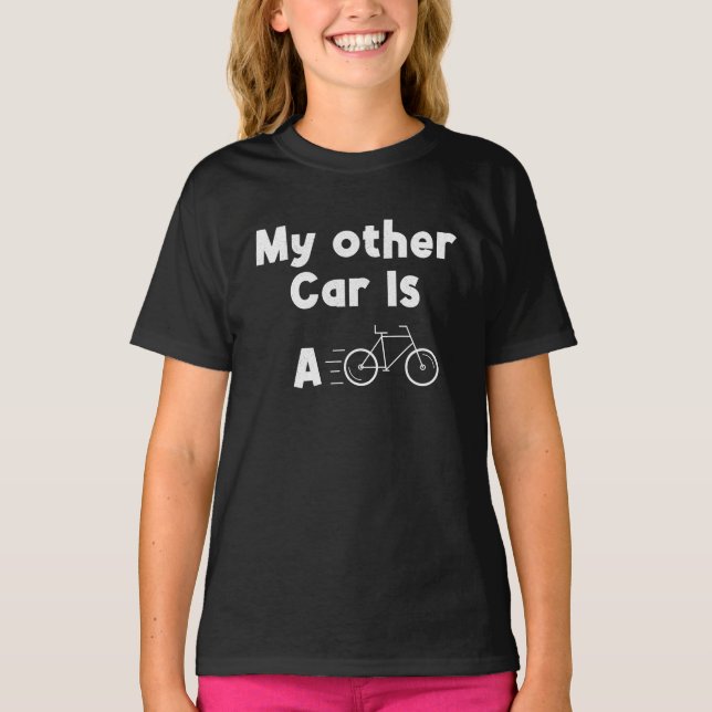 Camiseta Meu outro carro é uma bicicleta (Frente)