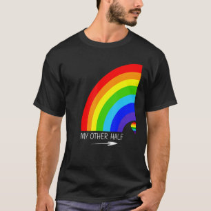 Camiseta Meu Outro Orgulho Arco-Íris De Meia Gay Legal Lgbt