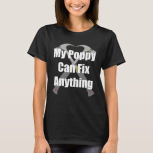 Camiseta Meu Pai Consegue Consertar Qualquer Coisa Vovô Avô
