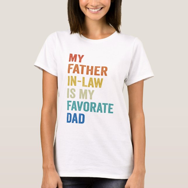 Camiseta Meu pai de direito é meu pai favorito (Frente)