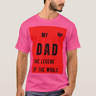 Camiseta Meu Pai é a lenda
