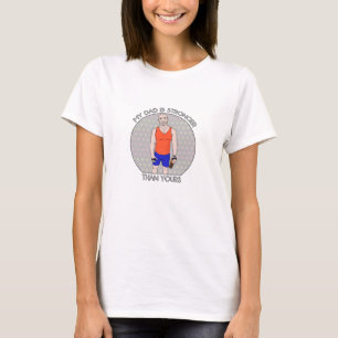 Camiseta Meu Pai É Mais Forte Que O Seu