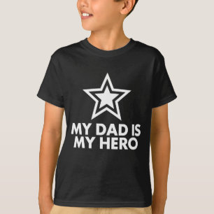 Camiseta Meu pai é meu herói