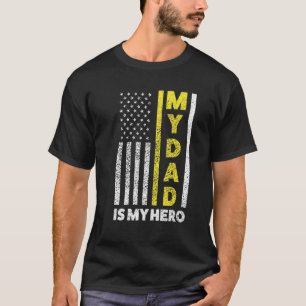 Camiseta Meu Pai É Meu Operador De Despacho De Pai Herói