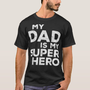 Camiseta Meu Pai É Meu Super Herói