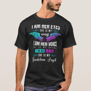 Camiseta Meu Pai É O Anjo Guardião Que Vê Por Chri