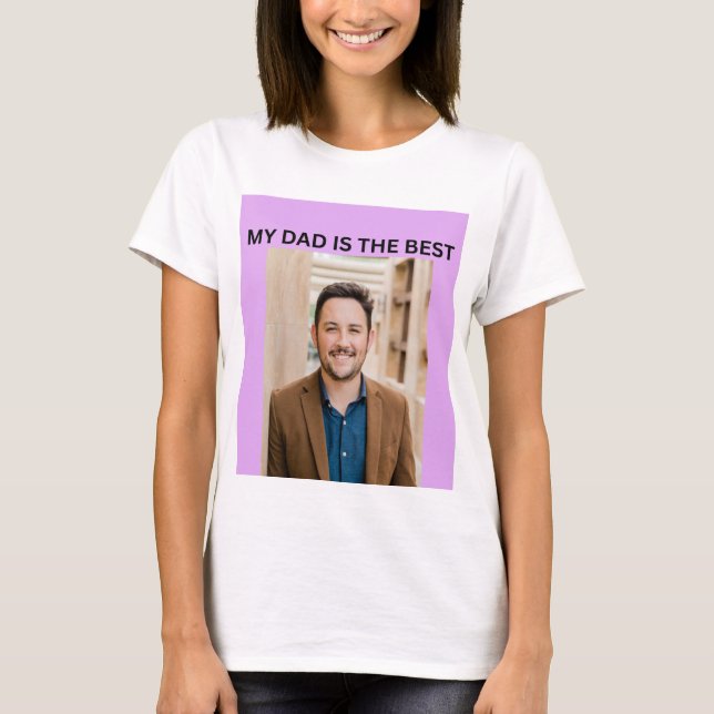 CAMISETA MEU PAI É O MELHOR (Frente)