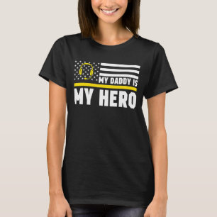 Camiseta Meu Pai É O Meu Pai De Expedidor 911 Herói