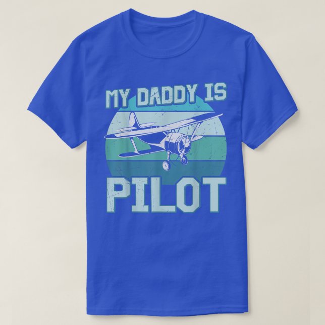Camiseta Meu pai é Pilot (Frente do Design)