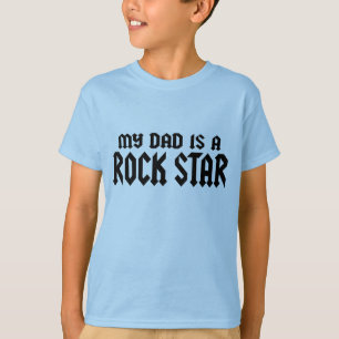 Camiseta Meu pai é um Rockstar