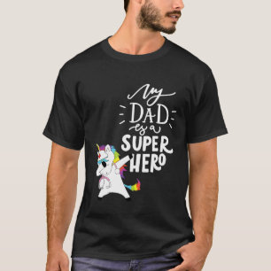 Camiseta Meu Pai É Um Super Herói - orgulhosa família de me
