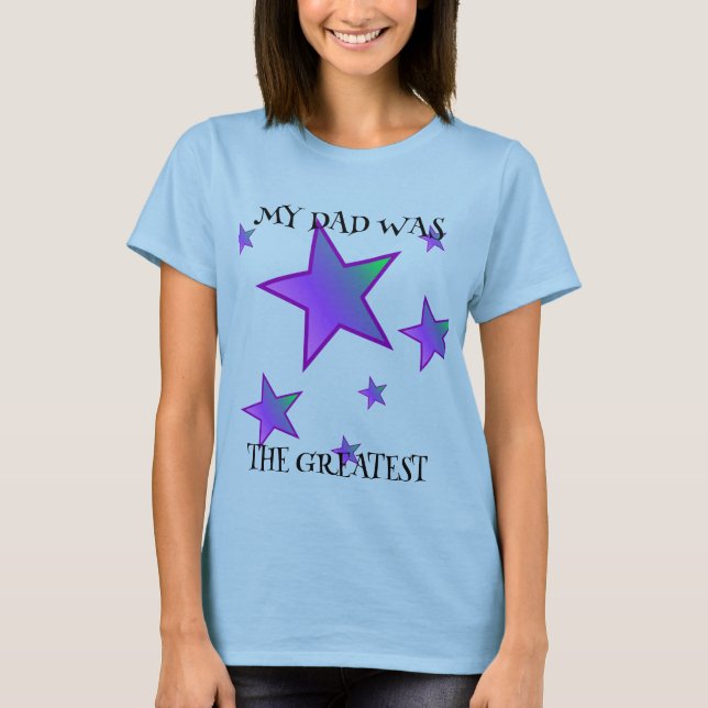 CAMISETA MEU PAI ERA O MAIOR BÁSICO (Frente)
