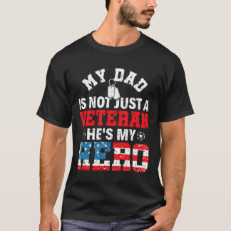 Camiseta Meu Pai Não É Apenas Um Veterano Ele Meus Veterano