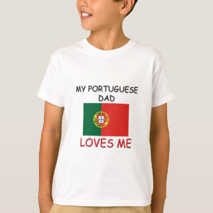 Camiseta Meu PAI PORTUGUÊS me ama