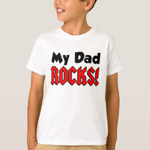 Camiseta Meu Pai Rocks