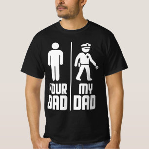 Camiseta Meu Pai Seu Policial Pai