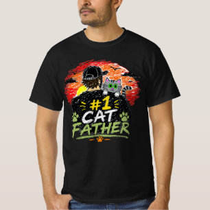 Camiseta Meu Pai Tão Bonito e ele Carrega Um Gato
