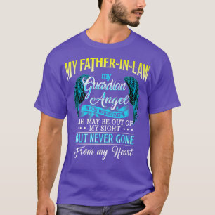 Camiseta Meu PaiEmDireito Meu Anjo Guardião Ele Ainda Vê