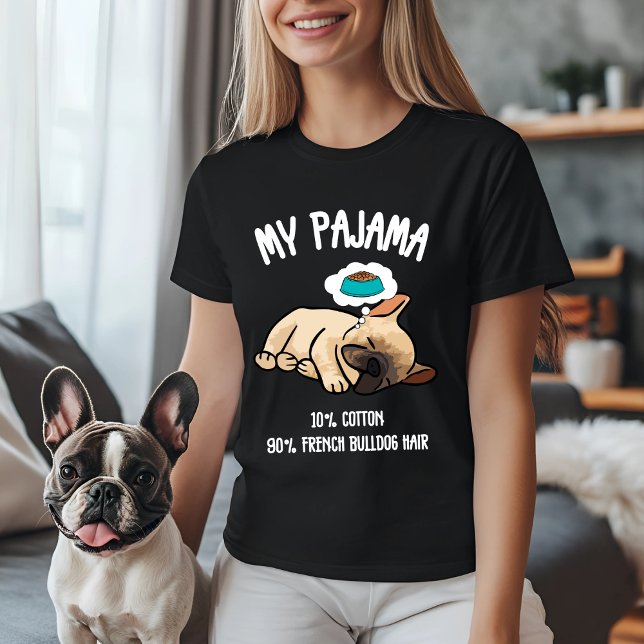 Camiseta Meu Pajama - 10% de algodão, 90% de cabelo de Bull (Criador carregado)