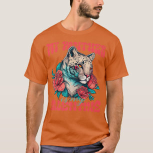 Camiseta Meu Pantera Valentine Day Selvagem Safari Animal Z
