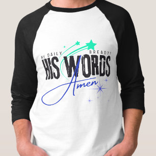 Camiseta Meu Pão Diário - Espírito Santo Cristão Jesus