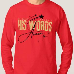 Camiseta Meu Pão Diário Palavra de Deus Espírito Santo Deus