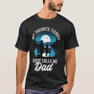 Camiseta Meu Parceiro de Pesca Favorito Me Chama de Pai Pia
