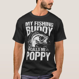 Camiseta Meu Parceiro de Pesca Me Chama de Papai Dia dos Pa