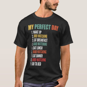 Camiseta Meu Pássaro Engraçado do Dia Perfeito Assistindo