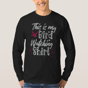 Camiseta Meu Pássaro vigiando o dono do pássaro vigia