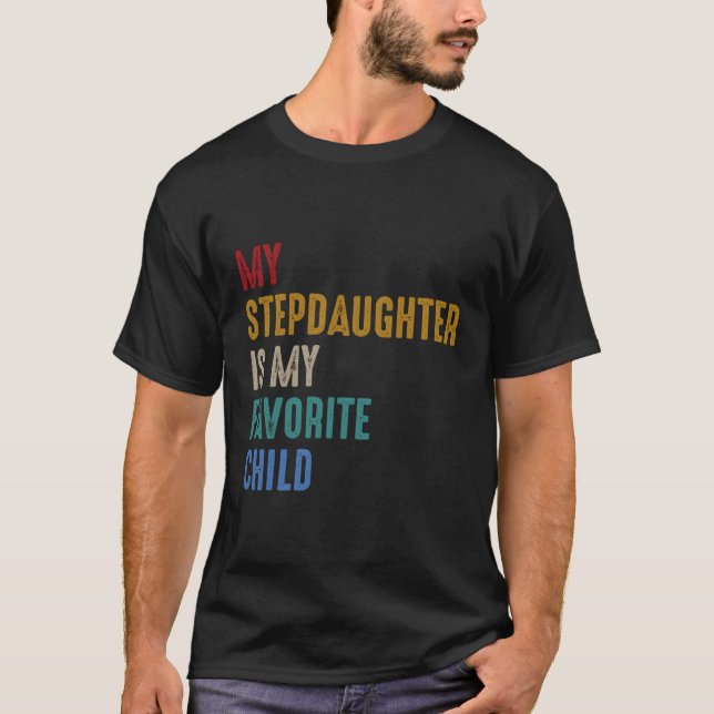 Camiseta Meu Passo Filha É Meu Dia de os pais Infantil Favo (Frente)