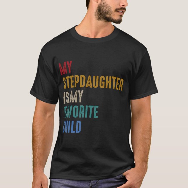 Camiseta Meu Passo Filha É Meu Dia de os pais Infantil Favo (Frente)