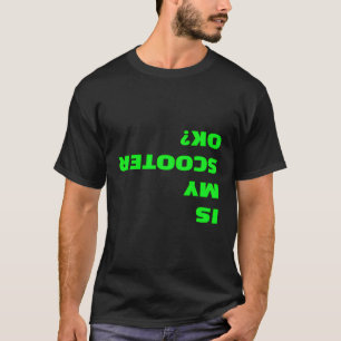 Camiseta Meu Patinete Está Bem Engraçado Patinete Q de dubl