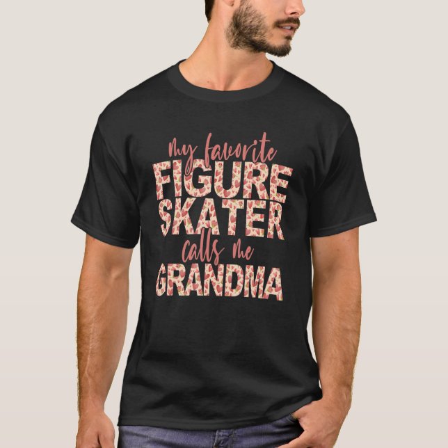 Camiseta Meu Patrocinador De Figura Favorito Me Chama Avó I (Frente)